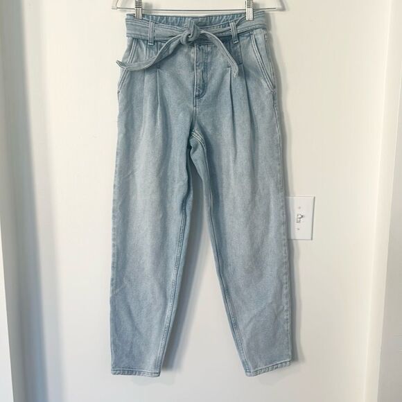 Michael Kors Paper Bag Waist Jeans 4 - Picture 1 of 8